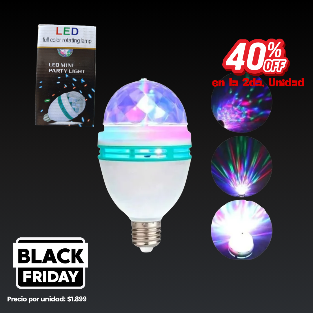 x2 Foco Led Mini Party Ligth LR47. (2da Unidad -40% OFF) x2 Foco Led Mini Party Ligth LR47. (2da Unidad -40% OFF)