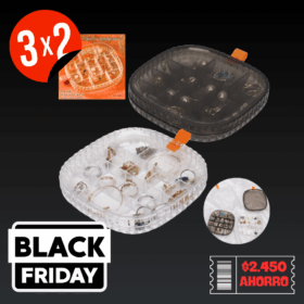 3x2 Alhajeros Transparent Jelwelry LD-1001.