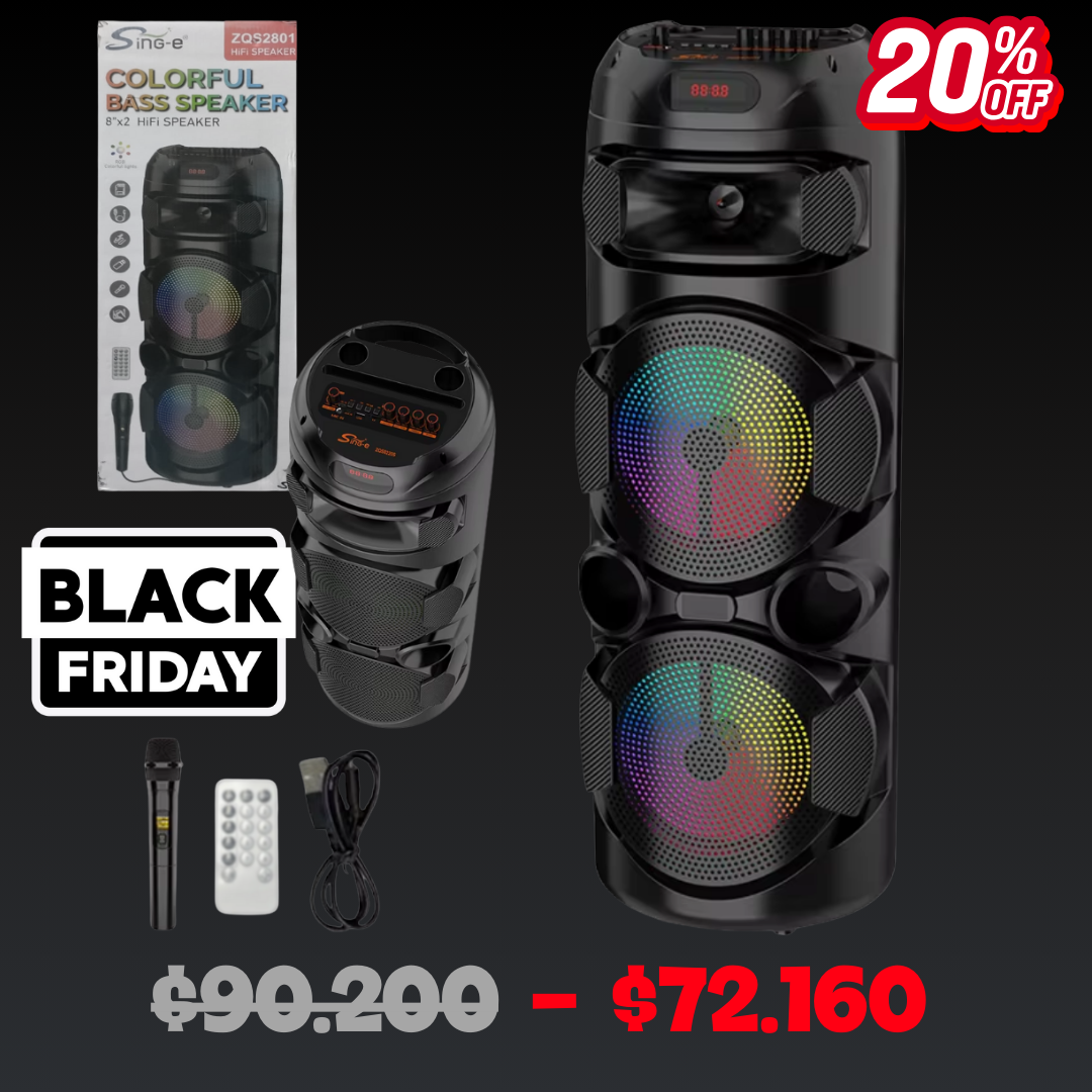 Parlante Torre Sing-e ZQS2801 2 x 8" Pulgadas Parlante Torre Sing-e ZQS2801 2 x 8" Pulgadas