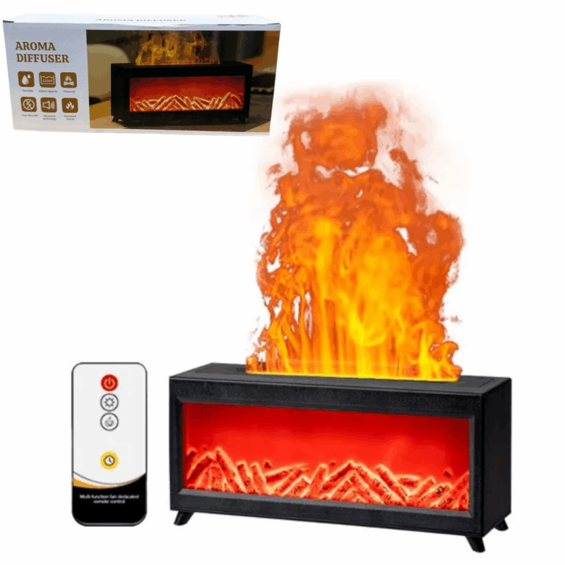 Humificador Estilo Brasas AROMA DIFFUSER OM-6026